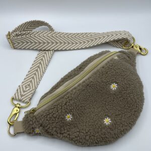 Bauchtasche Teddy Gänseblümchen