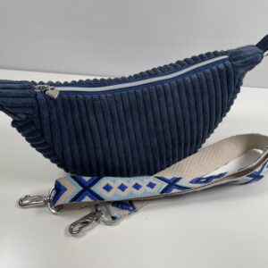 Moon Bag Luna Cord dunkelblau